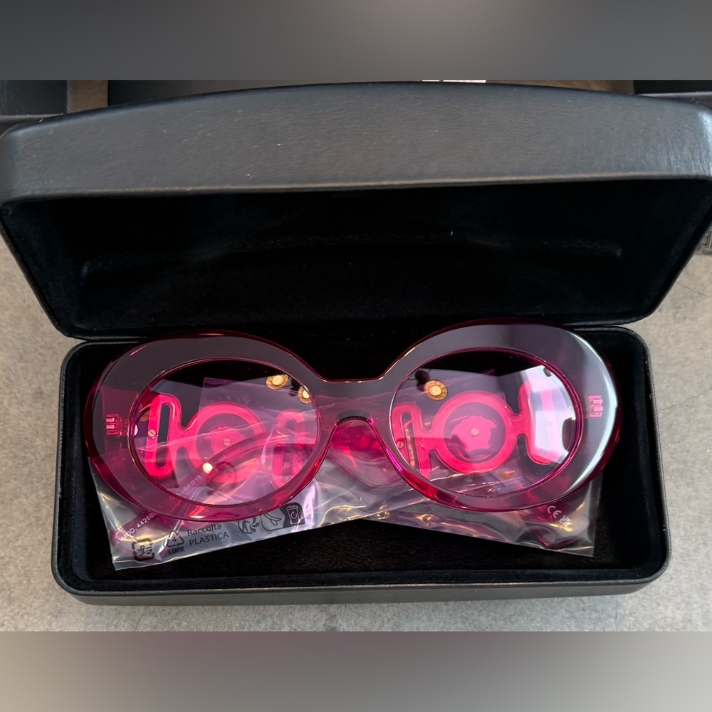Brand new pink Versace sunglasses
